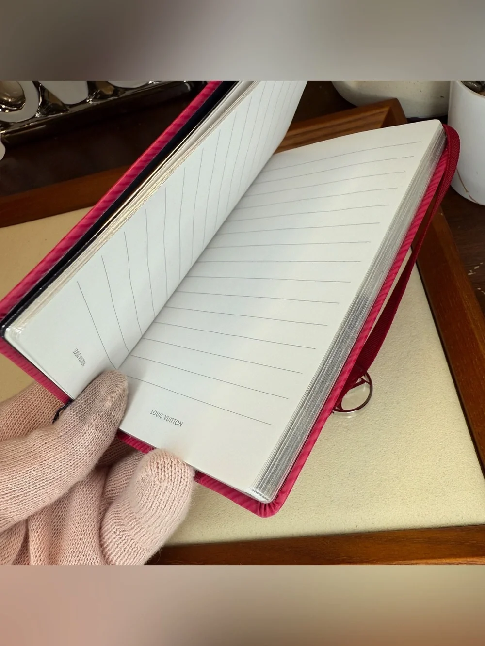 BRAND NEW! Louis Vuitton Epi Cahier Gustave MM Notebook